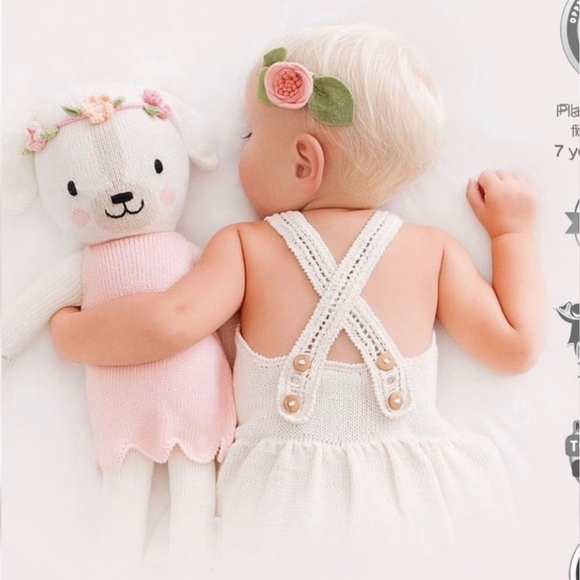 Cuddle + Kind - “ Charlotte" the dog with flower crown Easter - Picture 4 of 7